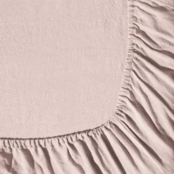 Drap-housse En Lin Lavé - Beige Rosé 9 Drap-housse En Lin Lavé - Beige Rosé -Décoration D'intérieur drap housse en lin lave beige rose 28164621795523