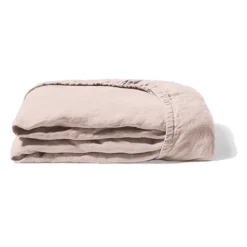 Drap-housse En Lin Lavé - Beige Rosé 11 Drap-housse En Lin Lavé - Beige Rosé -Décoration D'intérieur drap housse en lin lave beige rose 28486713540803