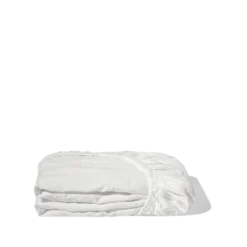 Drap-housse En Lin Lavé - Blanc Optique -Décoration D'intérieur drap housse en lin lave blanc optique 28164621992131