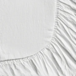 Drap-housse En Lin Lavé - Blanc Optique -Décoration D'intérieur drap housse en lin lave blanc optique 28164622057667 960x 1