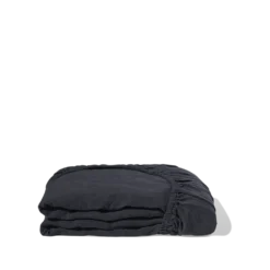 Drap-housse En Lin Lavé - Bleu Encre -Décoration D'intérieur drap housse en lin lave bleu encre 28164623990979