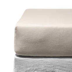 Drap-housse En Lin Lavé - Pierre