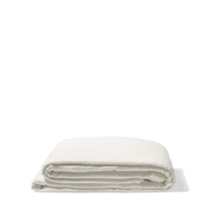 Drap Plat En Gaze De Coton - Blanc De Meudon -Décoration D'intérieur drap plat en gaze de coton blanc de meudon 28164643750083