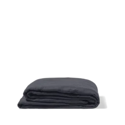 Drap Plat En Gaze De Coton - Gris Fusain -Décoration D'intérieur drap plat en gaze de coton gris fusain 28236214370499