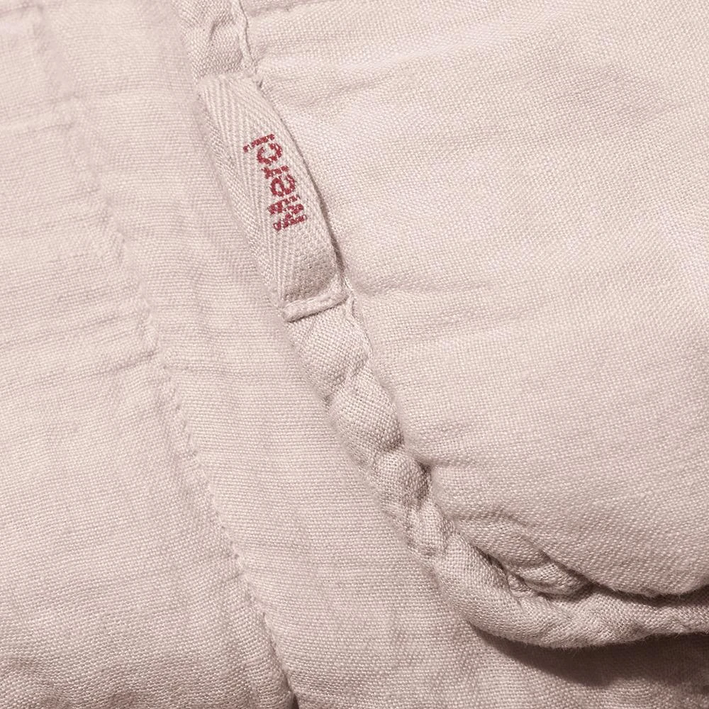 Édredon En 100% Lin Lavé - Beige Rosé 4 Édredon En 100% Lin Lavé - Beige Rosé – Image 4