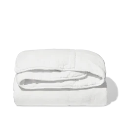 Édredon En 100% Lin Lavé - Blanc Optique -Décoration D'intérieur edredon en 100 lin lave blanc optique 28164636049603