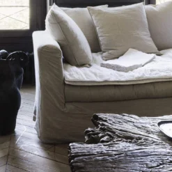 Édredon En 100% Lin Lavé - Blanc Optique