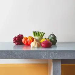 Bougie - Ail -Décoration D'intérieur famille legume