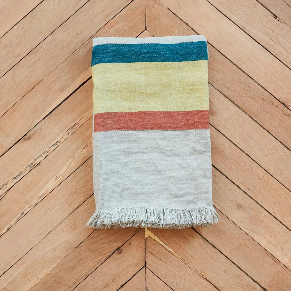 Fouta Belge En Lin - Mercurio 2 Fouta Belge En Lin - Mercurio – Image 2