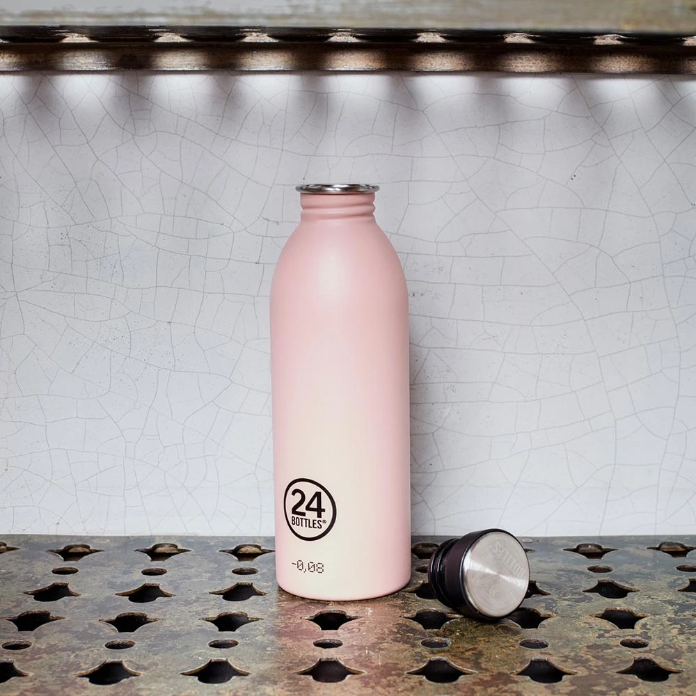 Gourde En Inox 500 Ml - Urban Dusty Pink - 24 Bottles 2 Gourde En Inox 500 Ml - Urban Dusty Pink - 24 Bottles – Image 2