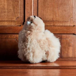 Peluche Lama En Alpaga - Sandstone 19 Peluche Lama En Alpaga - Sandstone -Décoration D'intérieur grd lama 2