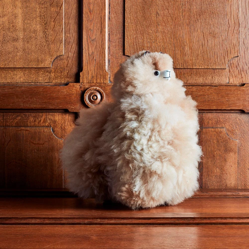 Peluche Lama En Alpaga - Sandstone 10 Peluche Lama En Alpaga - Sandstone – Image 10