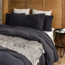 Taie XL En Gaze De Coton - Gris Fusain -Décoration D'intérieur gris fusain e6029b26 c6cd 47c4 94ef ef8617574ad6