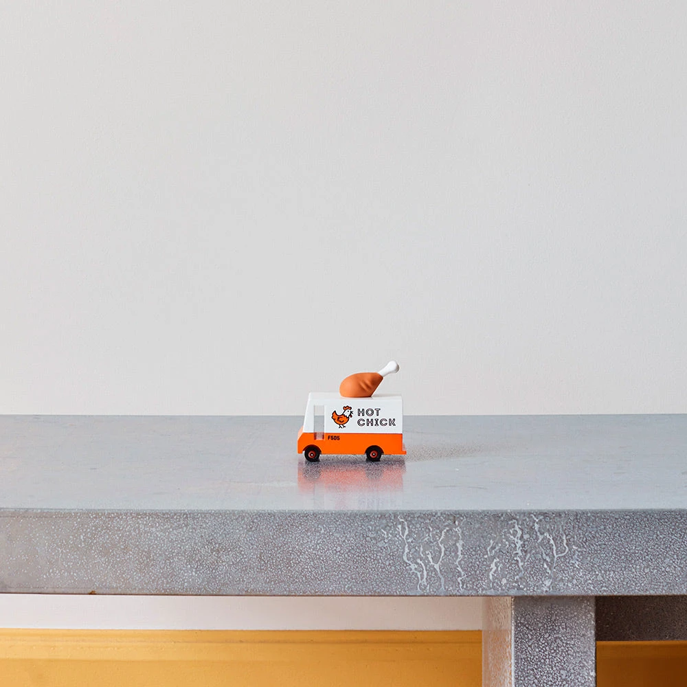 Jouet En Bois - Fried Chicken Van 4 Jouet En Bois - Fried Chicken Van – Image 4