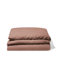 Housse De Couette En Lin Lavé - Rose Argile 8 Housse De Couette En Lin Lavé - Rose Argile -Décoration D'intérieur housse de couette en lin lave rose argile 28164655579331