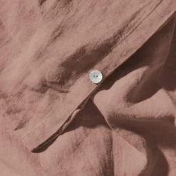 Housse De Couette En Lin Lavé - Rose Argile 9 Housse De Couette En Lin Lavé - Rose Argile -Décoration D'intérieur housse de couette en lin lave rose argile 28501664792771