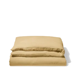 Housse De Couette En Gaze De Coton - Jaune Batignolles -Décoration D'intérieur housse de couette gaze jaune batignolle 6eb72d05 4473 40c4 a9b3 2057162d9160