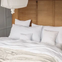 Taie XL En Lin Lavé - Blanc Optique -Décoration D'intérieur inspi xl blanc1 45555181 38e2 4ff8 8352 98dda2c20163