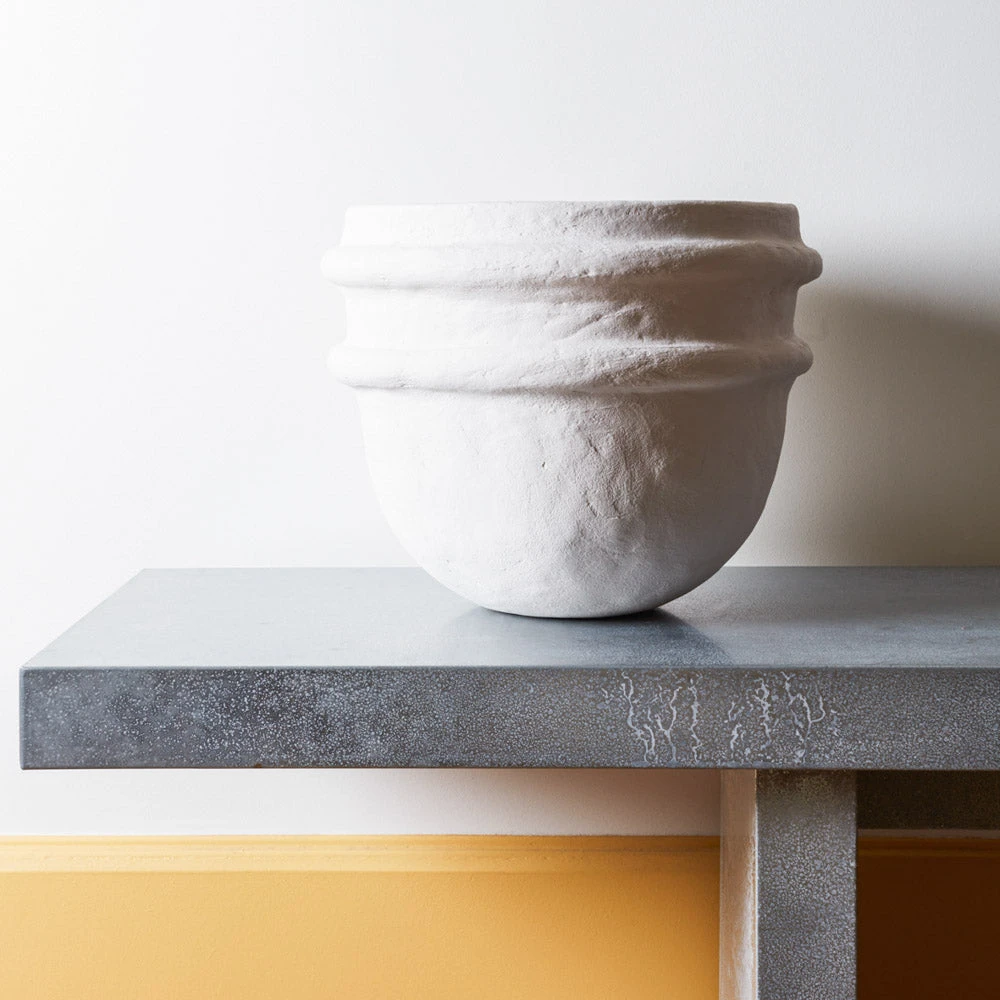 Pot De Fleurs Earth - Blanc 2 Pot De Fleurs Earth - Blanc – Image 2