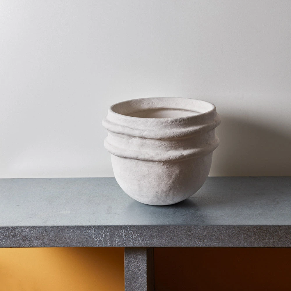 Pot De Fleurs Earth - Blanc 1 Pot De Fleurs Earth - Blanc