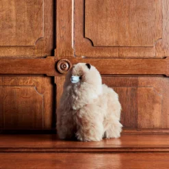 Peluche Lama En Alpaga - Sandstone 17 Peluche Lama En Alpaga - Sandstone -Décoration D'intérieur lama 1