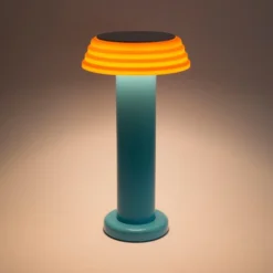 Lampe Portable Rechargeable - Bleu Orange - Sowden -Décoration D'intérieur lampe green orange1