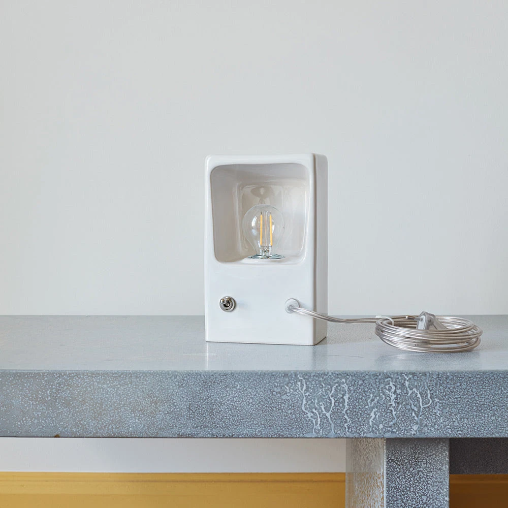 Lampe Single - Blanc - Piet Hein Eek 2 Lampe Single - Blanc - Piet Hein Eek – Image 2