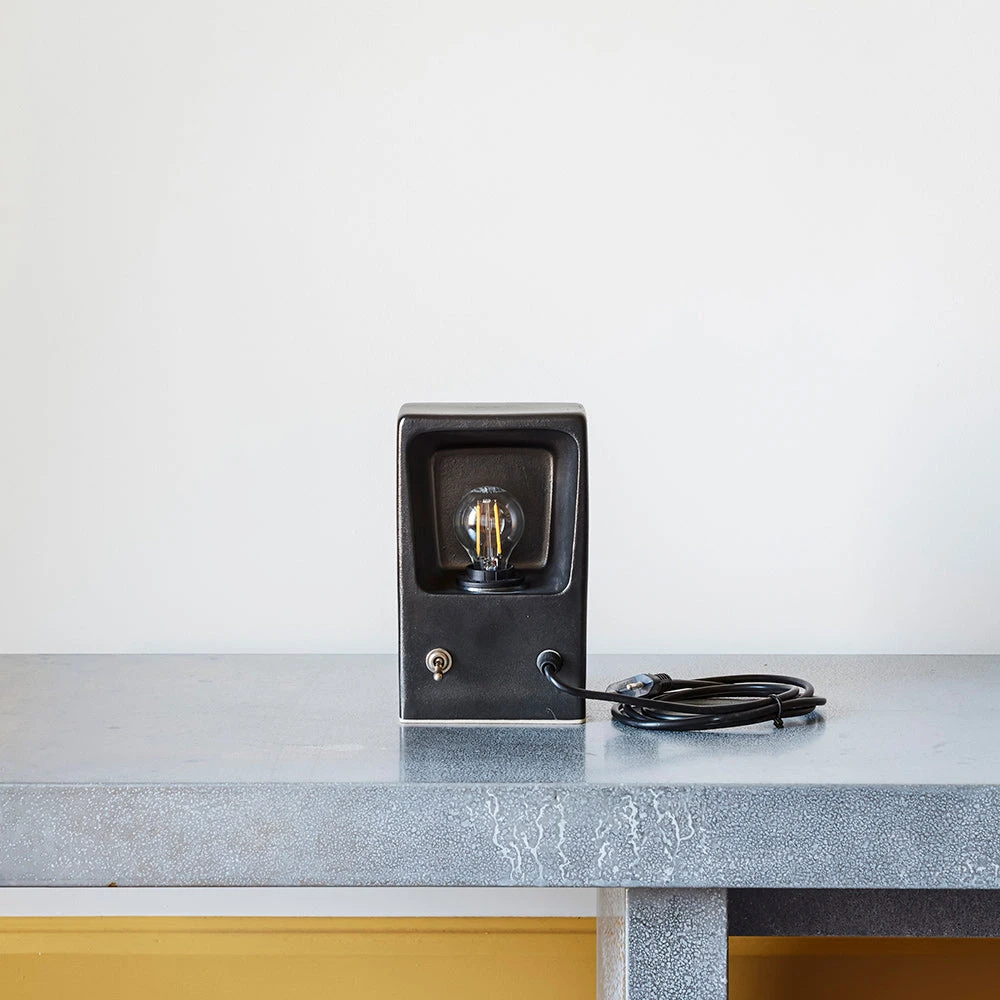 Lampe Single - Noir - Piet Hein Eek 1 Lampe Single - Noir - Piet Hein Eek