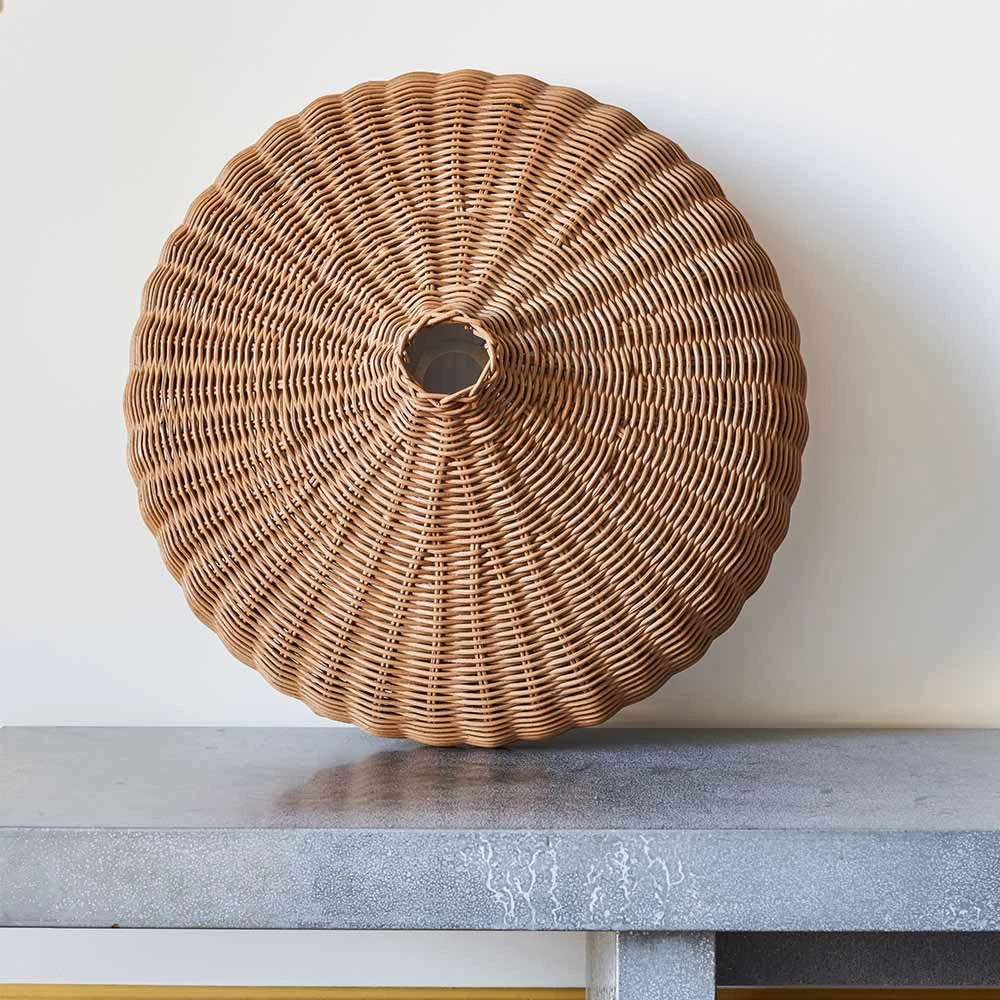 Abat-jour En Rotin Tressé 2 Abat-jour En Rotin Tressé – Image 2