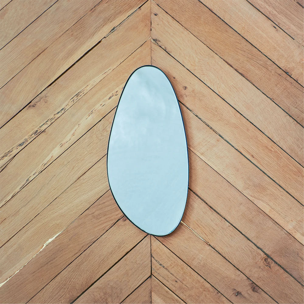 Miroir Ovale - Noir 3 Miroir Ovale - Noir – Image 3