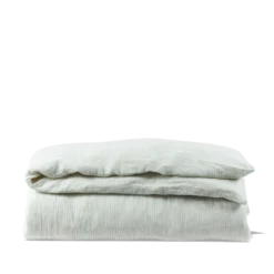 Housse De Couette En Lin Lavé - Rayures Chemise Gris Vésuve 11 Housse De Couette En Lin Lavé - Rayures Chemise Gris Vésuve -Décoration D'intérieur packshot EL AH234549 Modifiercopie