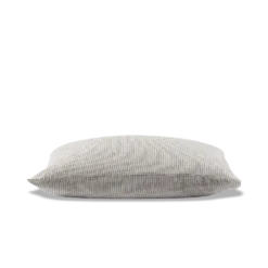 Taie D'oreiller En Lin Lavé - Rayures Chemise Brun Posillipo -Décoration D'intérieur packshot EL AH234587