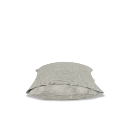 Taie D'oreiller En Lin Lavé - Rayures Chemise Brun Posillipo -Décoration D'intérieur packshot EL AH234642