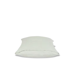 Taie D'oreiller En Lin Lavé - Rayures Chemise Gris Vésuve -Décoration D'intérieur packshot EL AH234644 Modifiercopie