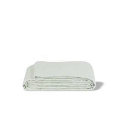 Drap Plat En Lin Lavé - Rayures Chemise Gris Vésuve -Décoration D'intérieur packshot EL AH234687 Modifiercopie