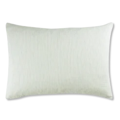 Taie D'oreiller En Lin Lavé - Rayures Chemise Gris Vésuve -Décoration D'intérieur packshot EL AH234745 Modifiercopie