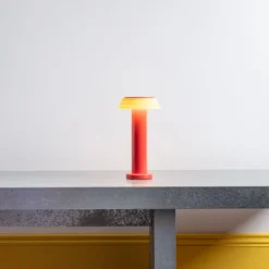Lampe Portable Rechargeable - Rouge Jaune - Sowden -Décoration D'intérieur packshot merci 190320233107