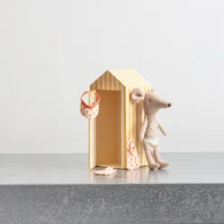 Souris à La Plage Grande-sœur - Maileg