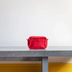 Trousse En Toile - Rouge -Décoration D'intérieur packshot merci 190320233253