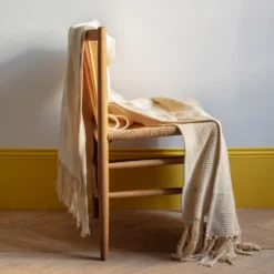 Plaid Crochet - Ecru