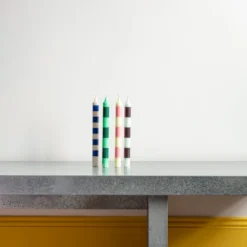 Set De 4 Bougies Stripe - Crisp