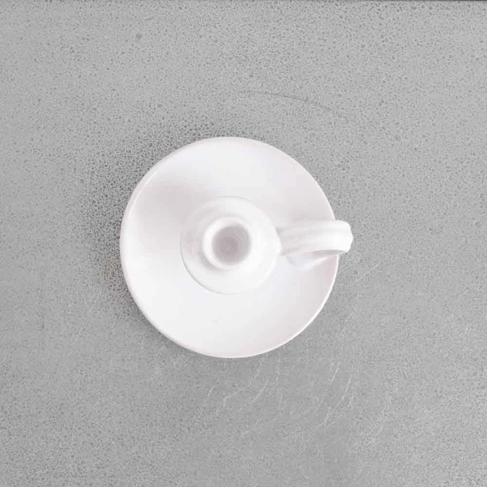 Bougeoir En Céramique - Blanc 3 Bougeoir En Céramique - Blanc – Image 3