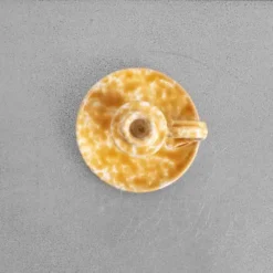 Bougeoir En Céramique Tacheté - Ambre 7 Bougeoir En Céramique Tacheté - Ambre -Décoration D'intérieur packshot plusplus 22062023 MERCI0126