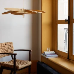 Suspension Pale - Jaune