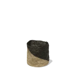 Panier En Raphia - Bicolore