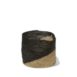 Panier En Raphia - Bicolore -Décoration D'intérieur panier en raphia bicolore 28390681641155