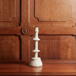 Bougeoir Anneaux En Papier Mâché -Décoration D'intérieur papier macher bougeoir 3