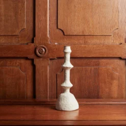 Bougeoir Anneaux En Papier Mâché -Décoration D'intérieur papier macher bougeoir 4