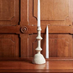 Bougeoir Anneaux En Papier Mâché -Décoration D'intérieur papier macher bougeoir 5