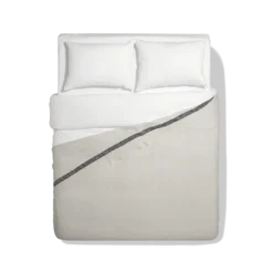 Plaid En Lin Lavé - Écru -Décoration D'intérieur plaid en lin lave ecru 28164696277187